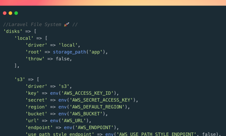 7 راه برای ذخیره سازی پرونده Laravel 7 راه برای ذخیره سازی پرونده Laravel