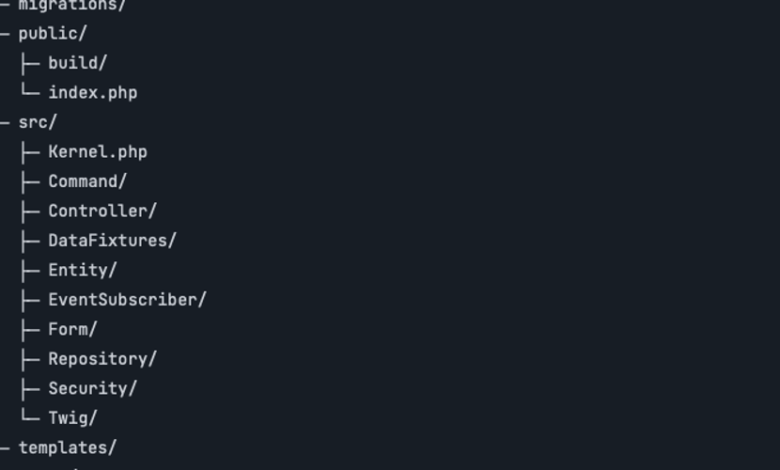 Arborescence یک پروژه PHP Symfony Arborescence یک پروژه PHP Symfony