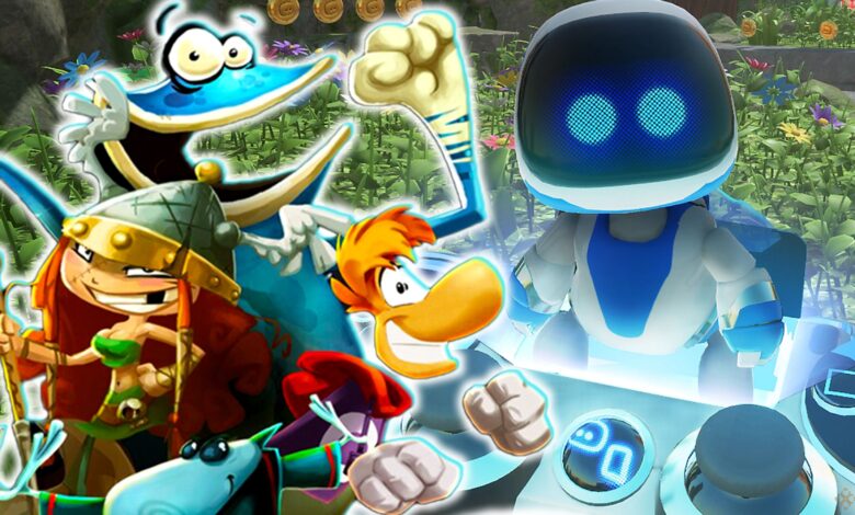 Astro Bot مخفیانه جانشین معنوی افسانه های Rayman است Astro Bot مخفیانه جانشین معنوی افسانه های Rayman است