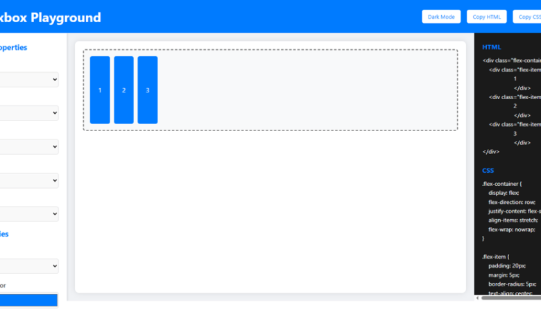 Flexbox Hand-on: یک زمین بازی بصری برای یادگیری چیدمان CSS Flexbox Hand-on: یک زمین بازی بصری برای یادگیری چیدمان CSS