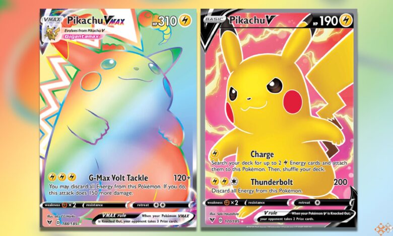با ارزش ترین کارتهای ولتاژ زنده در Pokemon TCG با ارزش ترین کارتهای ولتاژ زنده در Pokemon TCG