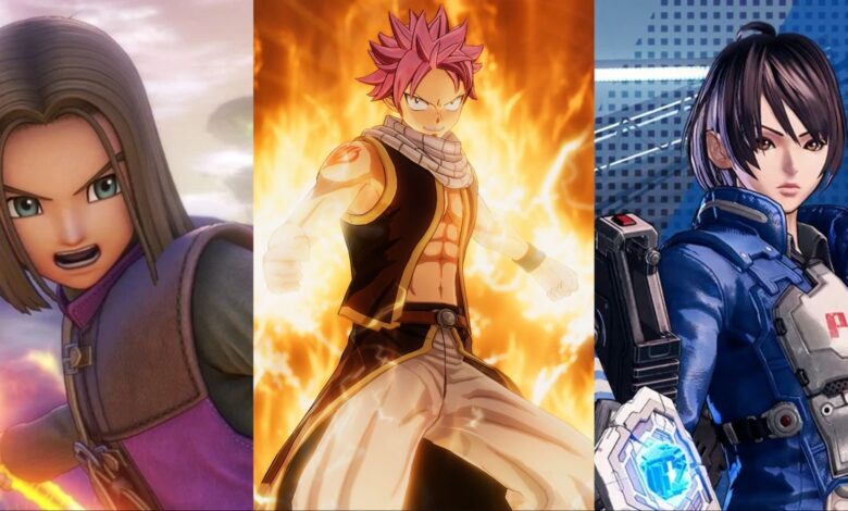 بهترین بازی های Nintendo Switch Anime