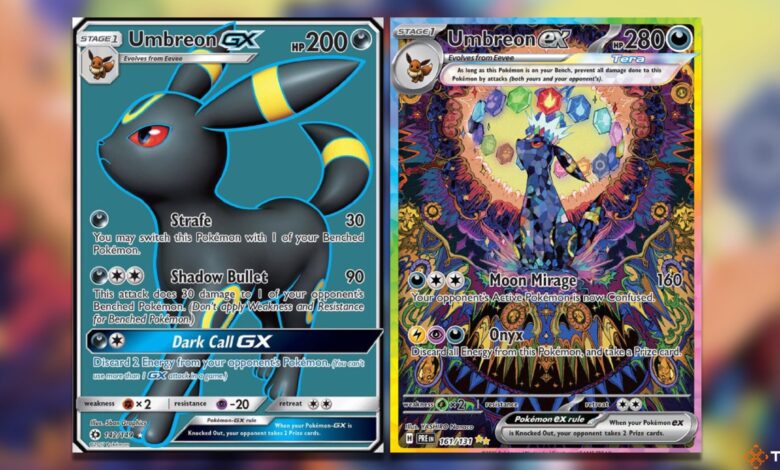 بهترین مجموعه ها با کارت های چیس Umbreon در Pokemon TCG بهترین مجموعه ها با کارت های چیس Umbreon در Pokemon TCG