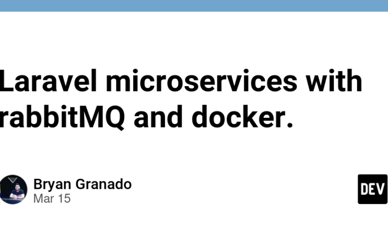 میکروسروس های لاراول با RabbitMQ و Docker. میکروسروس های لاراول با RabbitMQ و Docker.