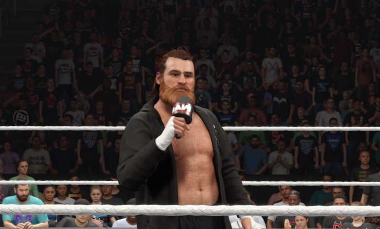 نحوه انجام تبلیغات در WWE 2K25 نحوه انجام تبلیغات در WWE 2K25