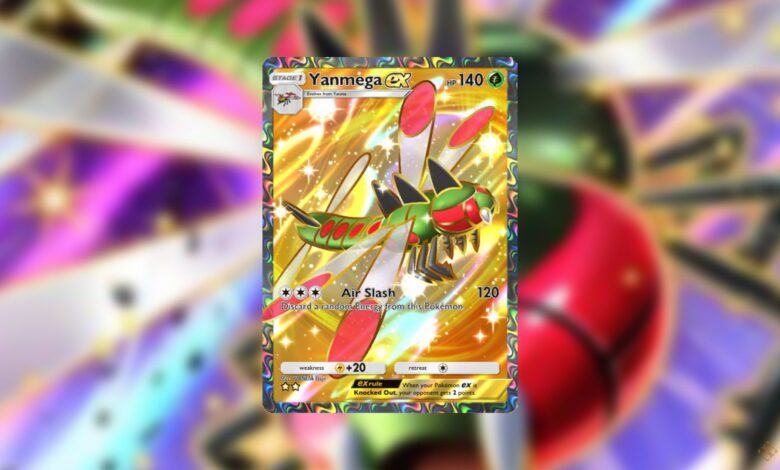 نحوه پخش عرشه EX Yanmega در Pokemon TCG Pocket نحوه پخش عرشه EX Yanmega در Pokemon TCG Pocket