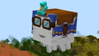 Minecraft Player استفاده از نبوغ را برای Ghasts Happy کشف می کند