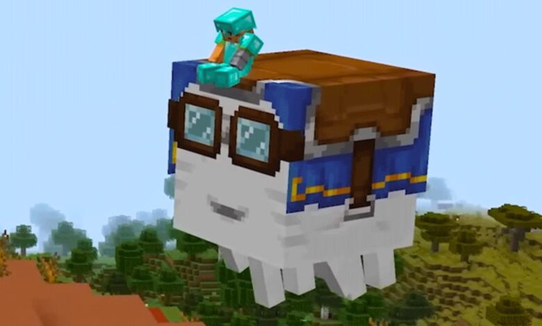 Minecraft Player استفاده از نبوغ را برای Ghasts Happy کشف می کند Minecraft Player استفاده از نبوغ را برای Ghasts Happy کشف می کند