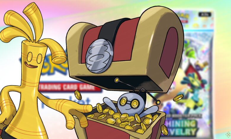 Pokemon TCG Pocket یک نشان مخفی Gholdengo دارد Pokemon TCG Pocket یک نشان مخفی Gholdengo دارد