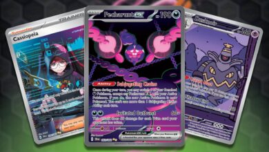 با ارزش ترین کارت های تعقیب Pokemon TCG در Fable Shrouded