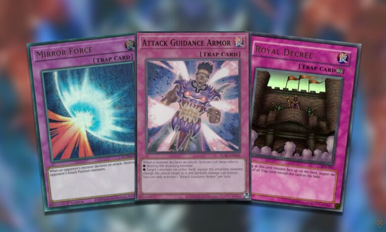 با ارزش ترین کارت های تله در YGO TCG با ارزش ترین کارت های تله در YGO TCG
