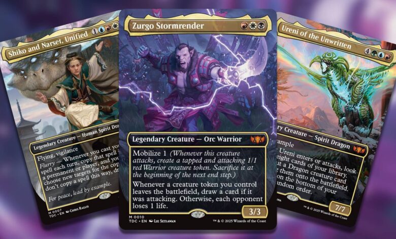 بهترین Tarkir: Dragonstorm Commander عرشه ، رتبه بندی شده بهترین Tarkir: Dragonstorm Commander عرشه ، رتبه بندی شده