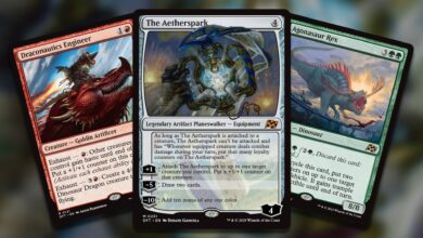 بهترین کارتهای موجود در Aetherdrift Limited for MTG