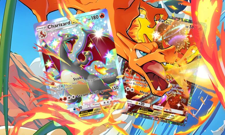 نحوه بازی عرشه Charizard Ex در Pokemon TCG Pocket