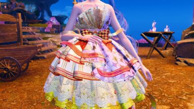 نحوه رنگ آمیزی لباس در بی نهایت نیکی