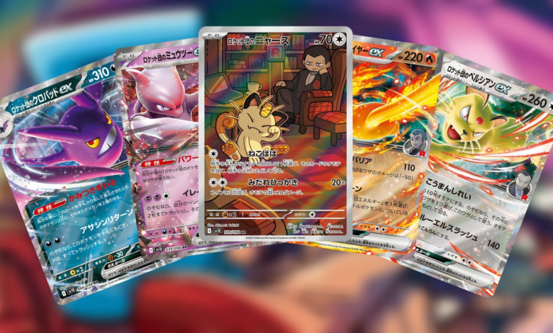هر شکوه اصلی گاز Team Rocket Pokemon TCG فاش شد هر شکوه اصلی گاز Team Rocket Pokemon TCG فاش شد