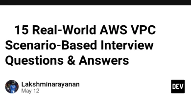 🚀 15 سؤال و پاسخ مصاحبه مبتنی بر سناریوی AWS در دنیای واقعی
