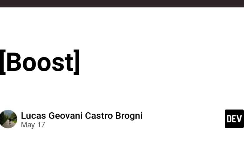 [Boost] - جامعه dev