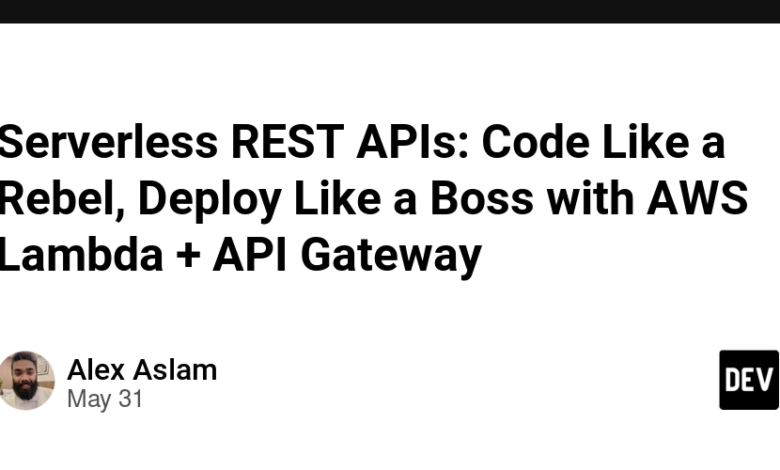 API های استراحت بدون سرور: کدی مانند یک شورشی ، مانند یک رئیس با AWS Lambda + API Gateway مستقر شده است API های استراحت بدون سرور: کدی مانند یک شورشی ، مانند یک رئیس با AWS Lambda + API Gateway مستقر شده است