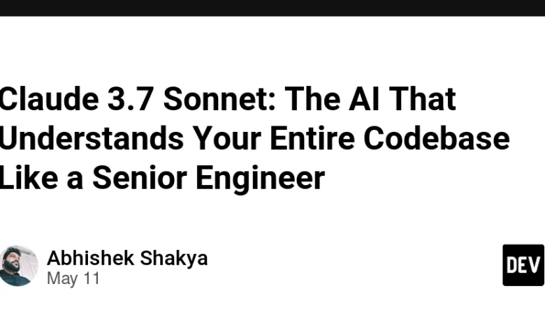 Claude 3.7 Sonnet: AI که کل پایگاه کد شما را مانند یک مهندس ارشد درک می کند Claude 3.7 Sonnet: AI که کل پایگاه کد شما را مانند یک مهندس ارشد درک می کند