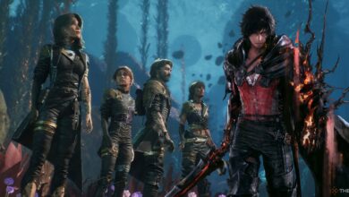 Expedition 33 شخصیت دارای لباس Clive Rosfield است