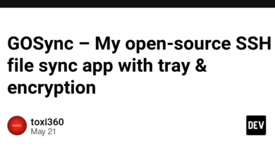Gosync-برنامه همگام سازی فایل SSH منبع باز من با سینی و رمزگذاری