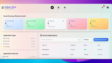 INBOXHIRE-ردیاب برنامه کار با هوش مصنوعی با استفاده از ایمیل + پست