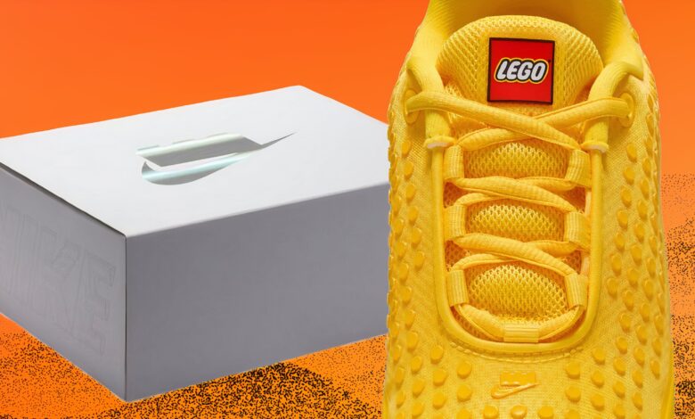 LEGO به طور رسمی کفش ورزشی Nike Air Max خود را فاش می کند LEGO به طور رسمی کفش ورزشی Nike Air Max خود را فاش می کند