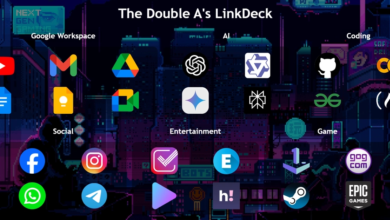 LinkDeck: صفحه اصلی مرورگر سفارشی
