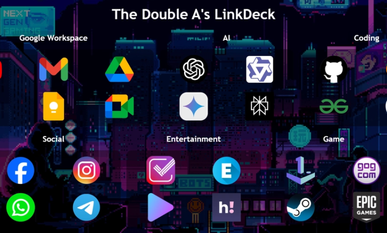 LinkDeck: صفحه اصلی مرورگر سفارشی LinkDeck: صفحه اصلی مرورگر سفارشی