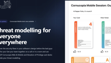 OWASP® Cornucopia 2.2 & COPI – موتور بازی برای مدل سازی تهدید Cornucopia OWASP®