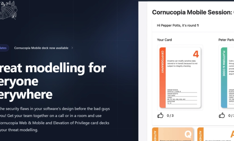 OWASP® Cornucopia 2.2 & COPI – موتور بازی برای مدل سازی تهدید Cornucopia OWASP® OWASP® Cornucopia 2.2 & COPI – موتور بازی برای مدل سازی تهدید Cornucopia OWASP®