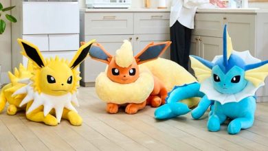 Pokemon در حال بسته شدن سفارشات برای اندازه زندگی Vaporeon ، Jolteon و Flareon است