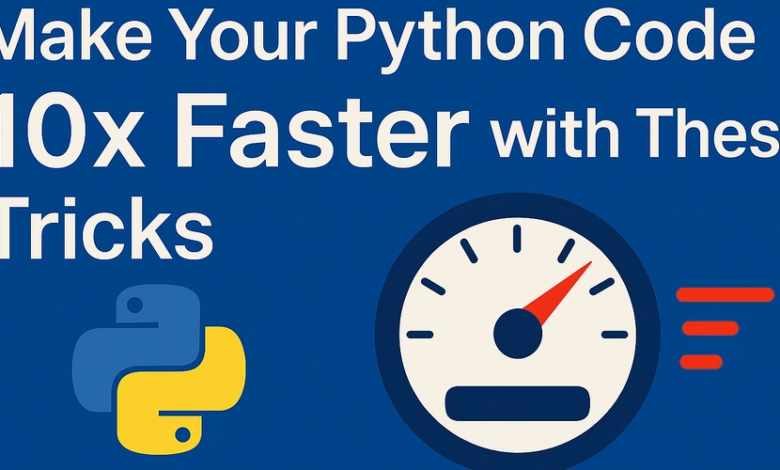 با این ترفندها کد Python 10x خود را سریعتر کنید با این ترفندها کد Python 10x خود را سریعتر کنید