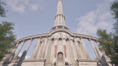 برج طلای سفید Oblivion Remastered دارای تشخیص برخورد است