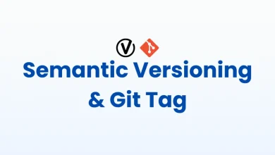 برنامه های نسخه با برچسب های Semver و Git