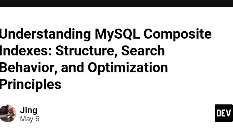درک شاخص های کامپوزیت MySQL: ساختار ، رفتار جستجو و اصول بهینه سازی درک شاخص های کامپوزیت MySQL: ساختار ، رفتار جستجو و اصول بهینه سازی