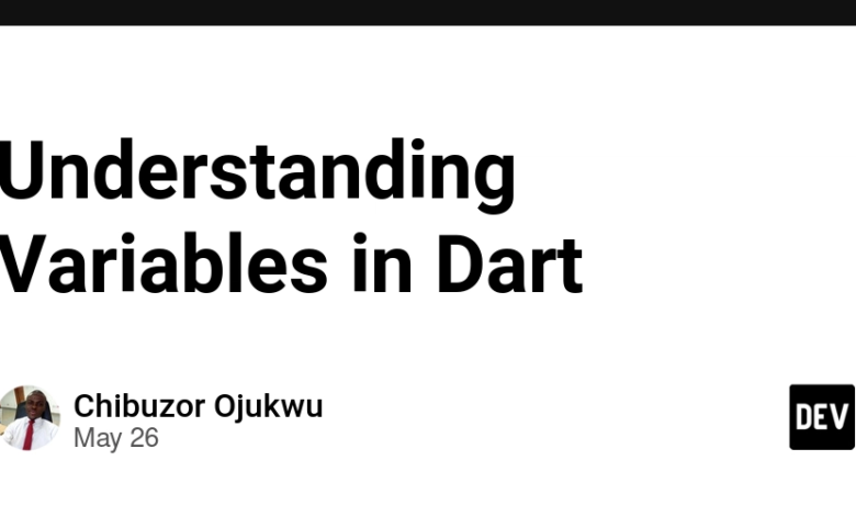 درک متغیرها در DART – Dev Community درک متغیرها در DART – Dev Community