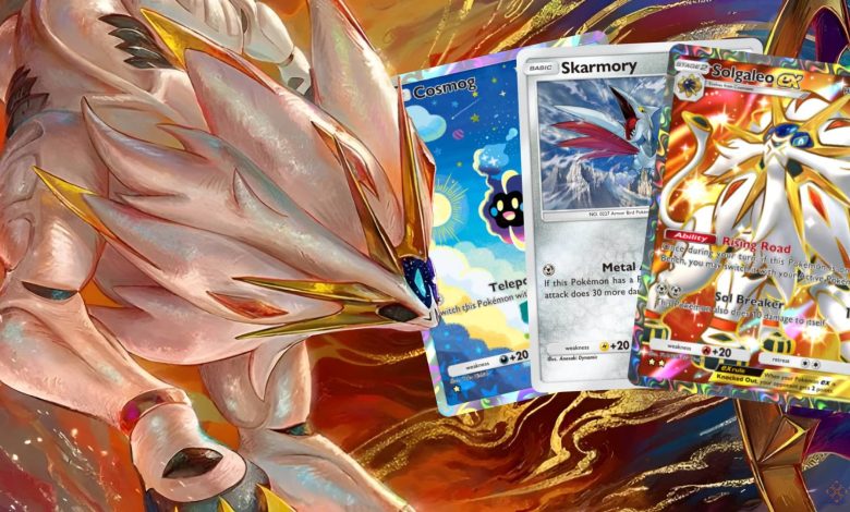 راهنمای عرشه Solgaleo Ex Skarmory در جیب Pokemon راهنمای عرشه Solgaleo Ex Skarmory در جیب Pokemon