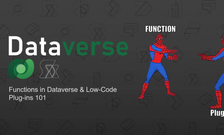 عملکرد در افزونه های DataVerse و کم کد 101 عملکرد در افزونه های DataVerse و کم کد 101