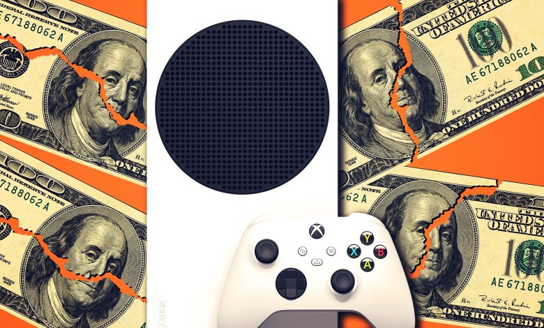 مایکروسافت مقدار سری Xbox S را نابود کرده است مایکروسافت مقدار سری Xbox S را نابود کرده است