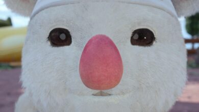 مجموعه Final Fantasy Gathering شامل FF7 REBIRTH GROSS TETY MOOGLE است