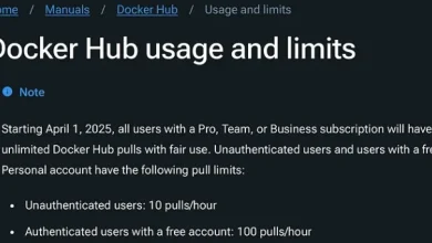 محدودیت های AWS و Docker Hub: استراتژی های هوشمند برای تغییرات مه 2025
