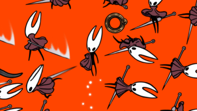 مواد توسعه Silksong شامل یک اسپری هورنت لخت است