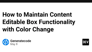 نحوه حفظ عملکرد جعبه قابل ویرایش محتوا با تغییر رنگ