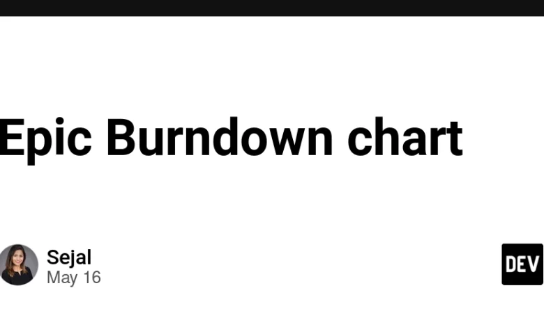 نمودار Burndown Epic – Community Dev
