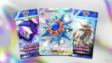 کدام Pokemon دارای انواع براق در نگهبانان آسمانی است؟