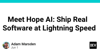 🚀 با Hope AI ملاقات کنید: نرم افزار واقعی را با سرعت رعد و برق کشتی کنید