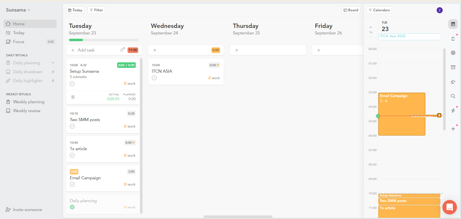 داشبورد سانساما