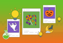 پست های رسانه های اجتماعی سرگرم کننده هالووین در سال 2025 ایجاد کنید